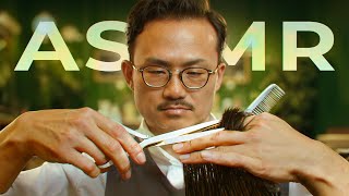 💈VIP Full Treatment at Vintage Japanese Hair Salon Established in 1934 ASMR [upl. by Etnuhs]