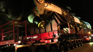 Winkels Schwertransport Kleve 28042014 [upl. by Durwood530]