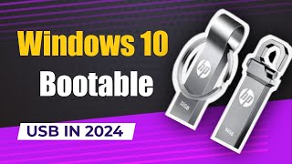 How To Make A Windows 10 Bootable USB For FREE  Bootable USB for Windows 10117 Easily with RUFUS [upl. by Eneirda]