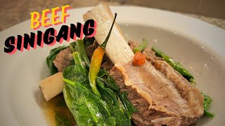 Easy and Delicious Beef Sinigang  Sour Soup From the Philippines [upl. by Ennael]