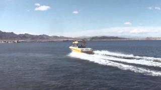 2005 Malibu Wakesetter LSV Lake Test Boulder Boats Lake Mead [upl. by Hgieliak]