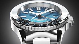 Venezianico Nereide GMT 39 quality yet affordable automatic GMT watch [upl. by Tigram]