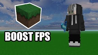 CÁCH SETTING MINECRAFT BOOST FPS CHO MÁY YẾU [upl. by Reaht]