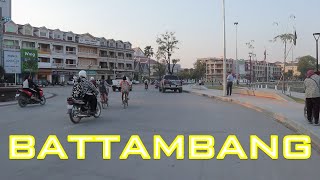 City tour Battambangthe best town in Cambodiacivilize town [upl. by Gnot]