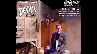 David Staller discusses Gingolds THE DEVILs DISCIPLE [upl. by Ellennaj]