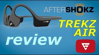 Auriculares que NO SE PONEN EN LA OREJA AFTERSHOKZ TREKZ AIR  Review español 2019 [upl. by Valencia]