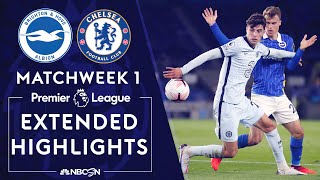 Brighton v Chelsea  PREMIER LEAGUE HIGHLIGHTS  9142020  NBC Sports [upl. by Chiaki76]