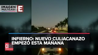 Culiacanazo 20 Así amaneció Culiacán con bloqueos y balaceras [upl. by Oinigih148]