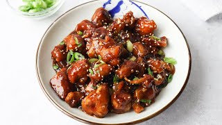 Easy 25min General Tso Chicken [upl. by Alrrats111]