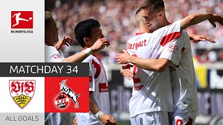 LAST MINUTE Rescue by Endo  VfB Stuttgart  1 FC Köln 21  All Goals  Matchday 34 [upl. by Obbard]