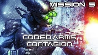 Coded Arms Contagion  Mission 5 gameplay walkthrough PSP PS Vita ULUS10184 [upl. by Etiuqal]