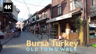 Bursa Turkey Old town walk 4K [upl. by Quintana393]