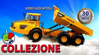 Collezione video  30 minuti Macchine da costruzione  giocattoli [upl. by Tiraj]