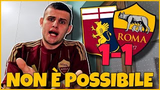 NON È POSSIBILE‼️🤬 GENOAROMA 11 PARTITA BUTTATA‼️🤬 SIAMO DEI CI [upl. by Ahrendt198]