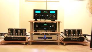 McIntosh MC 275  MCD 500  C2300  Sonus Faber Elipsa1 [upl. by Mlehliw155]