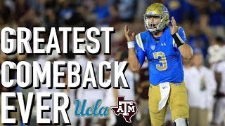 UCLAs Historic Comeback vs Texas AampM  A Game to Remember [upl. by Yelnahs]