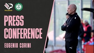 🎙️ Palermo  Lommel SK 21 Corini in conferenza stampa [upl. by Ihtak861]