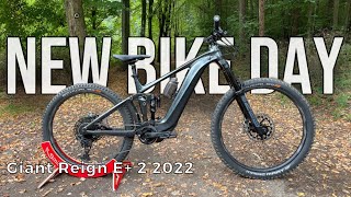 New Bike Day schon wieder Giant Reign E 2 [upl. by Juetta]