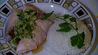 Steamed Whole Cantonese Chicken Similar To Hainanese Chicken 海南雞飯 [upl. by Naul]