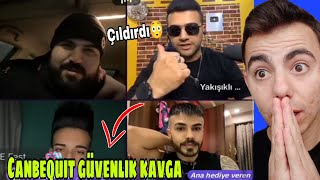 CANBEQUİT VE YAKIŞIKLI GÜVENLİK KAVGA [upl. by Ahsined901]