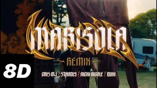 MARISOLA REMIX 8D  CRIS MJ X STANDLY X NICKI NICOLE X DUKI X STARS MUSIC CHILE [upl. by Nwahsel]