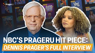 NBC’s PragerU Hit Piece Dennis Prager’s Full Interview  Interviews [upl. by Siloam464]