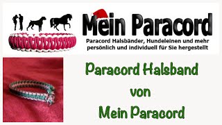 Paracord Halsband von Mein Paracord  Unser Adventsgewinn  Hundekanal [upl. by Barry]