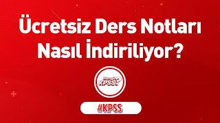 KPSS Genel Yetenek Genel Kültür Ücretsiz PDF Ders Notları Nasıl İndirilir  Hangi KPSS kpss [upl. by Felicle]