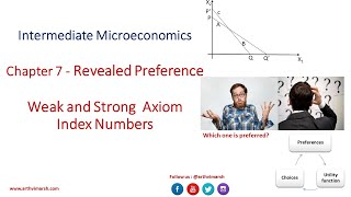 Revealed Preference  Strong and Weak Axiom Index Numbers  Chapter 7 Intermediate Microeconomics [upl. by Bradshaw]