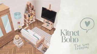 Kitnet boho ou quase  house tour  the sims freeplay [upl. by Gareth103]