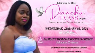 Celebrating the Life of Donnesha Evans Pinky [upl. by Lledniuq]