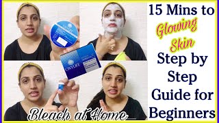 How to do BLEACH at HOME Step by Step guide for Beginners OXY Life Natural RadianceStay Beautiful [upl. by Cirted770]