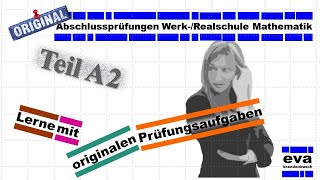 Abschlussprüfung 2021 A24  BW Realschule Mathematik [upl. by Blanka196]