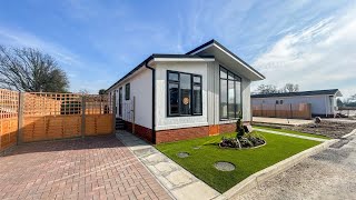 STUNNING NEW PARK HOME  Sandpiper Gardens Sacketts Grove Clacton on Sea Essex [upl. by Nyberg783]