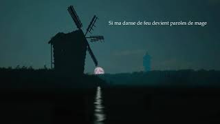 La dernière flamme lyrics video [upl. by Desirea]