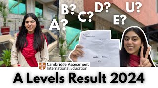 My CAIE A Levels Result June 2024 [upl. by Lenny335]