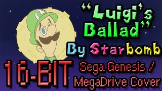 Luigis Ballad  Starbomb 16BIT Sega Genesis  Mega Drive Cover [upl. by Laurens858]