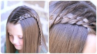 How to Create a Crossover Dutch Braid [upl. by Wildee]