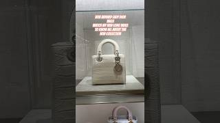 New arrived Lady Dior bags Fall 2024 Watch my new video now 🫶🏻🩷🛍️🌈🎀 ladydior [upl. by Edrahs294]