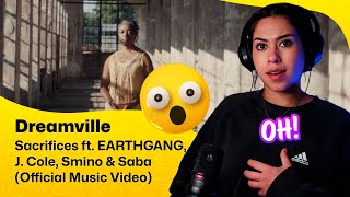 Reaction ▷ Dreamville  Sacrifices ft EARTHGANG J Cole Smino amp Saba Official Music Video [upl. by Alset]