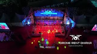 Live Concert Aerial view ll Drone Rent Dhaka ll Call01833325545 ll Commercial Drone Rent ll [upl. by Drawoh]