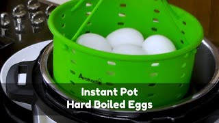 Instant Pot Hard Boiled Eggs  Avokado Steamer Basket  Whats Up Wednesday [upl. by Cornew]