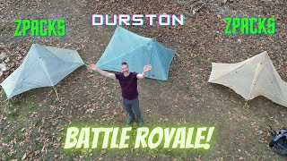 Tent wars Durston vs Zpacks XMid Pro 1 vs Altaplex and Plex Solo [upl. by Melquist]