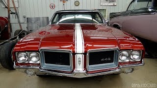 1971 Olds 442 at Manns Restoration [upl. by Abebi584]