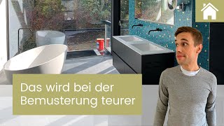 Bemusterung beim Hausbau mit welchen Mehrkosten ihr planen könnt [upl. by Ahsinik]