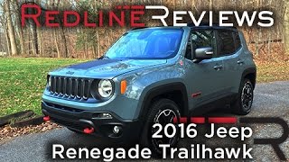 2016 Jeep Renegade Trailhawk – Redline Review [upl. by Suzie63]