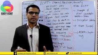 ECAT Guidelines How to Handle StressPressureAnxiety in Ecat ExamTest [upl. by Nirtak]