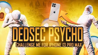 👿619 BASHA VS DEDSEC PSYCHO Iphone 13 pro max Challenge 🥵full heavy wala scene🔥 [upl. by Asiar]