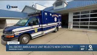 Dillsboro Ambulance Unit rejects countys contract offer for service [upl. by Mcnally343]