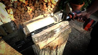 Log Splitter Battery powered [upl. by Machos362]